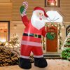 8ft Christmas Inflatable Santa Holiday Yard Decor Outdoor Light Up LED