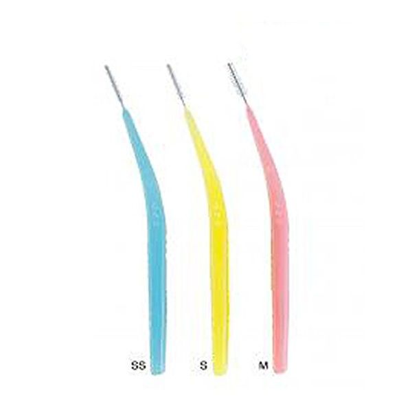 Prospec Interdental Brush Curve Aqua [Straight Type] (S (Thin)