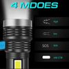 Most Powerful 9900000LM LED Rechargeable Flashlight Tactical Torch High Light