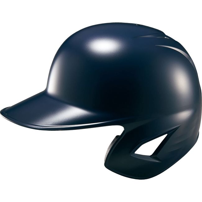 ZETT Baseball BHL308 Soft Hitter Helmet with One Ear, Navy (2900), LEM Size: 21.7 - 22.4 inches (55 - 57 cm)