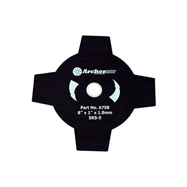 Part 7854 Brush Blade 8" X 1" 4T Replacement for 395-004