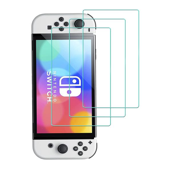 beukei (3 Pack Designed for Nintendo Switch 2 (2025) Screen Protector Tempered Glass, Anti Scratch, Bubble Free, 9H Hardness