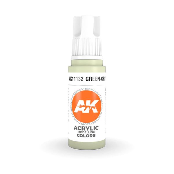 AK Interactive 3rd Gen Acrylic Green-Grey 17 ml