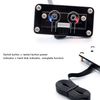 Wobekuy Desktop Computer Switch - External Power Switch with Restart Button for PC Case Power Supply