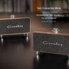 Crosley CR3049A-WA Stanza Portable Rechargeable Bluetooth Speaker, Walnut