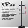 YAODHAOD GPU Sag Bracket,GPU Support Bracket，GPU Holder Bracket, Anodized Aerospace Aluminum,for Single or Dual Slot Graphics Cards