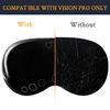 SOULWIT V2 TPU Protective Case Cover for Apple Vision Pro VR Headset, Durable & Slim Fit Screen Protector Accessory, Without Affecting Tracking Scans (Clear)