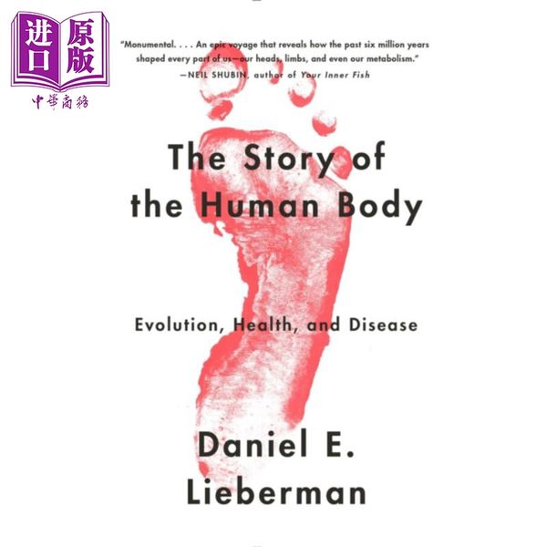 【中商原版】The Story of The Human Body 英文原版 人体的故事 丹尼尔·利伯曼