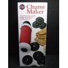 Norpro Churro Maker with 8 Interchangeable nozzle Red