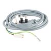 sparefixd Power Cable Wire & Plug 2 metres to Fit AEG Washing Machine