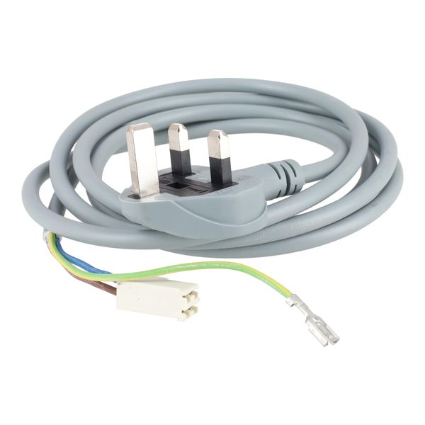 sparefixd Power Cable Wire & Plug 2 metres to Fit AEG Washing Machine