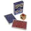 Hickoryville Euchre Playing Cards (2 Euchre Decks in One Box) Bundle with Suit Marker Dice