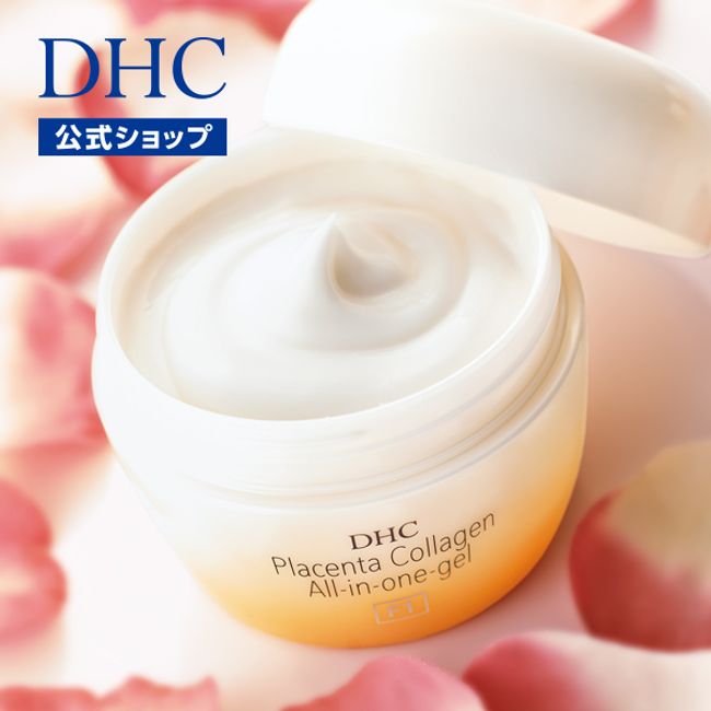 Placenta ceramide elastin combination DHC placenta collagen all-in-one gel [F1] | Cosmetics all-in-one dhc skin care moisturizing all-in-one gel aging care all-in gel face care firmness basic cosmetics care beauty