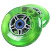 Kick Push Upgrade Pack for Razor Scooter Green Wheels, Handle Grips, Griptape, Bearings