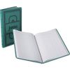 Boorum & Pease® Canvas Account Book, Journal, 16 Lb., 12 1/8" x 7 5/8", 300 Pages, Blue