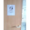Avery Printable, Customisable Repositionable Clear Sign Pocket - A4 Sheet Size (221 x 304 mm)