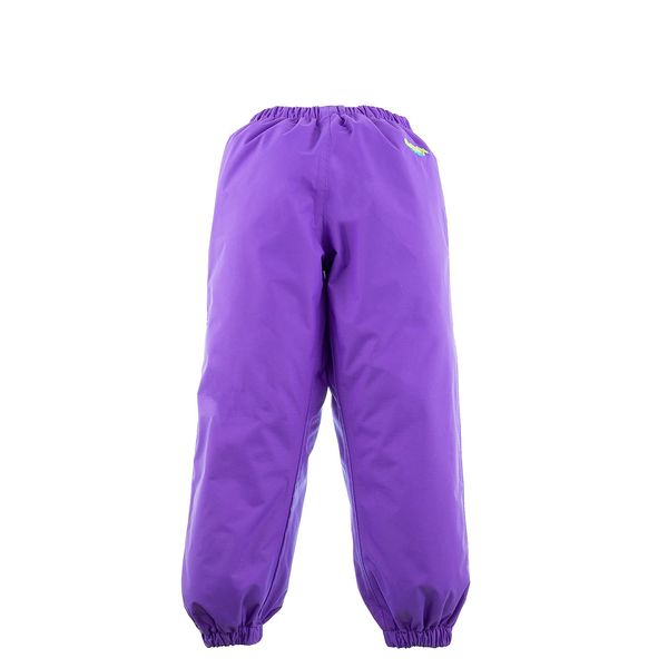 Splashy Waterproof Rain Pants for Kids (6X/7, Purple)