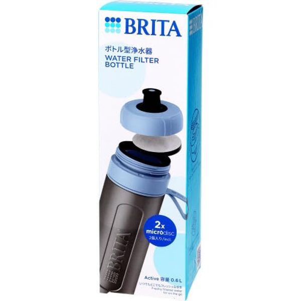 Brita Active Dark Blue Bottle Water Filter