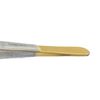 Debakey Vascular Tissue Thumb Forceps Atraumatic Tweezer 8" with Gold Handle 