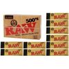 Raw Rolling Papers and Tips Classic Bundle - 500 Raw 1 1/4 (79mm) Classic Papers and 500 Raw Tips