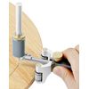 QWORK® Multifunctional Marking Gauge Woodworking Scribing Tool to Draw Arcs and Lines