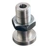 Lee Engineering Aluminum Recessed Table Mount Sockets Tapered Rods (3/4", Flat Top)