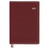 Daigo E8437 2025 Schedule Book, Appointment Weekly, Vertical A6, Red, Begins December 2024
