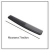 McKesson Plastic Hair Comb, Single Patient Use, Black, 7 in, 36 Count