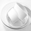 Rubber Patch, White, 2.0 inches (50 mm), Party Goods (0.5 m)