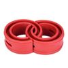 Miyinla Auto Power Stops Spring Bumper, Universal Car Shock Absorber Spring Buffer Cushion Bumper Red (D)