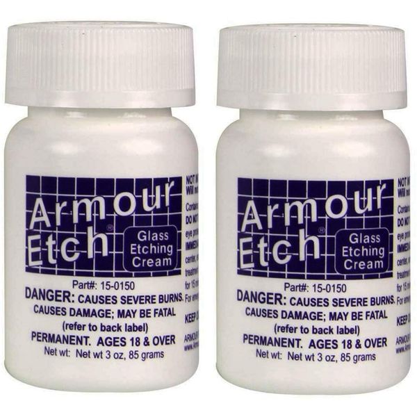 Armour Etch 2.8 Oz Etch Cream (2 Pack)