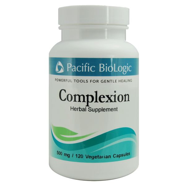 Pacific BioLogic Skin Complexion - 500 mg - Plant Based - 120 Vegetarian Capsule