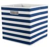 DII Stripe, 100% Polyester, Nautical Blue, 11x11x11