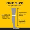 3M FUTURO Knee Performance Stabilizer, Adjustable 1 ea (Pack of 2)