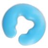 Silicone Face Massage Pillow Spa U Shaped Massage Pillow Spa Gel Pad Face Relax Body Massage Cradle Cushion for Salon Blue