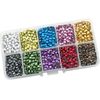 Summer-Ray SS16 4mm Assorted Colours Hot Fix Rhinestuds in Storage Box