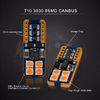 LED Yellow Front Sidemarker Light Bulb Pair For Pathfinder Frontier Pickup Truck