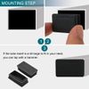 sourcing map Plastic Plug End Caps 30mm x 15mm Rectangular Furniture Table Chair Legs 30Pcs
