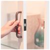 Nuk3y Heavy Duty Adjustable Solid Brass Roller Catch w/Full Lip Strike (Black)