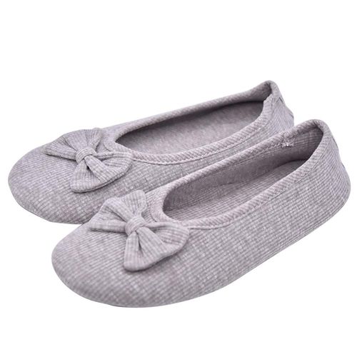 AOIREMON Women's Portable Slippers, Lightweight, For Spring & Summer, Exam Examination Class Slippers, Washable, Room Shoes, Anti-Slip, Easy Walking, Breathable, grey B