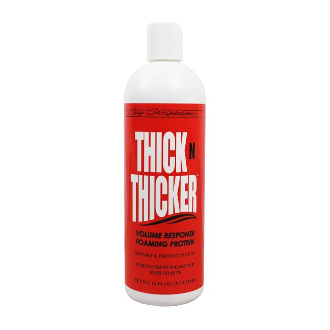 Chris Christensen Thick N Thicker Response Foaming Protein Conditioner, 16 oz by Chris Christensen