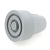 High Quality Rubber Ferrules (2 Pack) - Choose your size/colour! (25mm Grey)
