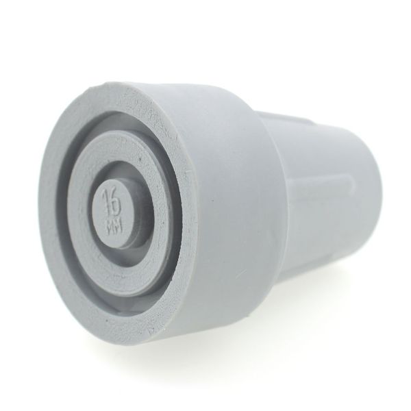 High Quality Rubber Ferrules (2 Pack) - Choose your size/colour! (25mm Grey)