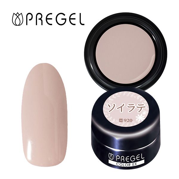 PREGEL Color EX Gel Nail Color Gel 920 Soy Latte 3g Nail supplies specialty store Non-standard mail