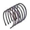 Nenjindz Skinny Headbands Thin Leather Covered Hairbands,Bohemian Plastic Hair Hoops Solid Simple Headbands for Women Girls(7 PCS)