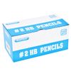 Rarlan Wood-Cased #2 HB Pencils, Pre-sharpened, 1200 Count Classroom Bulk Pack