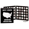 Fox Valley Traders Commemorative State Quarters Album, Black White Collection Folder