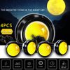 12 Volt Yellow Eagle Eye LED Lights For Car, ATV, UTV, Trailer, Motorcycle, Boat