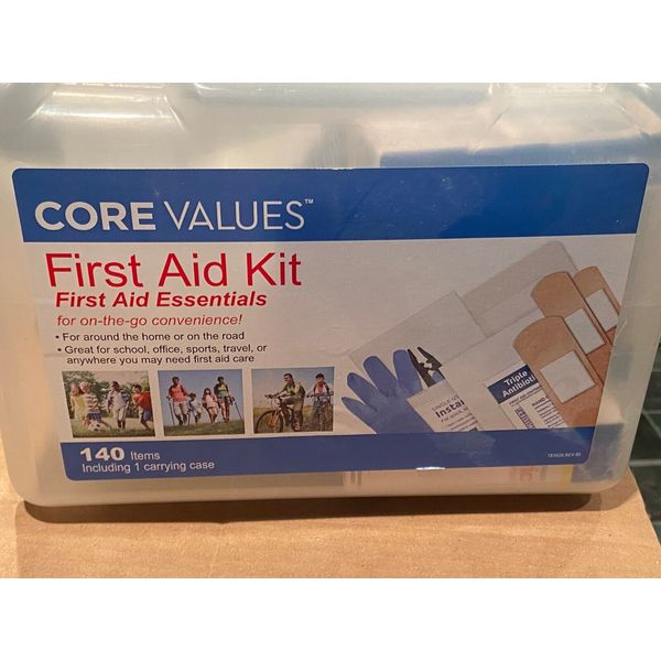 Core Values First Aid Kit On the Go Case *NEW* p1