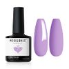 Modelones Grape Purple Gel Nail Polish, 1 Pcs 15ml Purple Color Gel Nail Polish Soak Off LED Long Lasting French Manicure Essential Gel Nail Varnish Salon Design DIY at Home Gifts for Women
